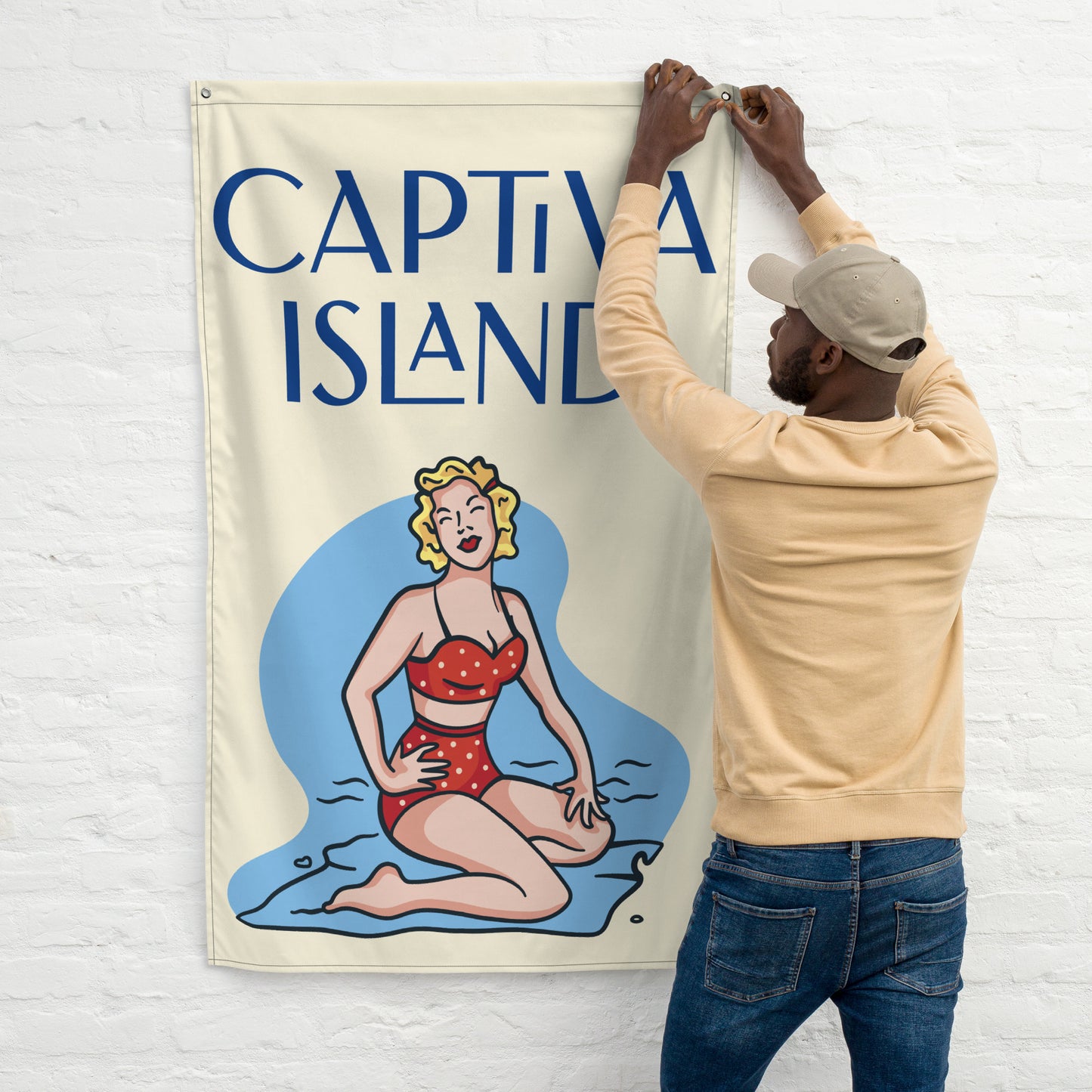 CAPTIVA ISLAND FLAG - Captiva Florida - Captiva Flag