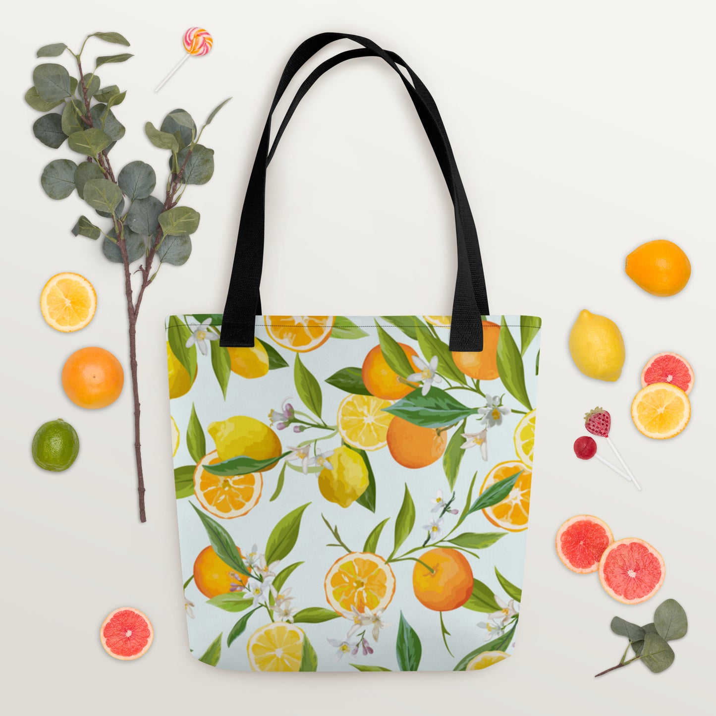 FLORIDA ORANGES & LEMONS Tote bag - FL Oranges Tote Bag