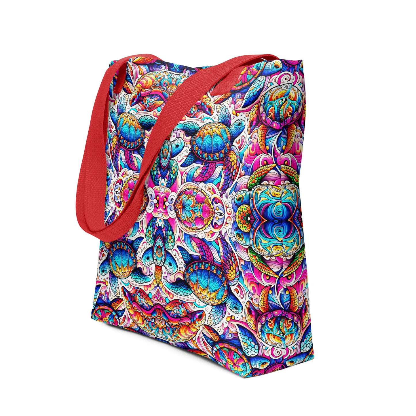 FLORIDA SEA TURTLE TOTE BAG - FL Sea Turtle Tote Bag