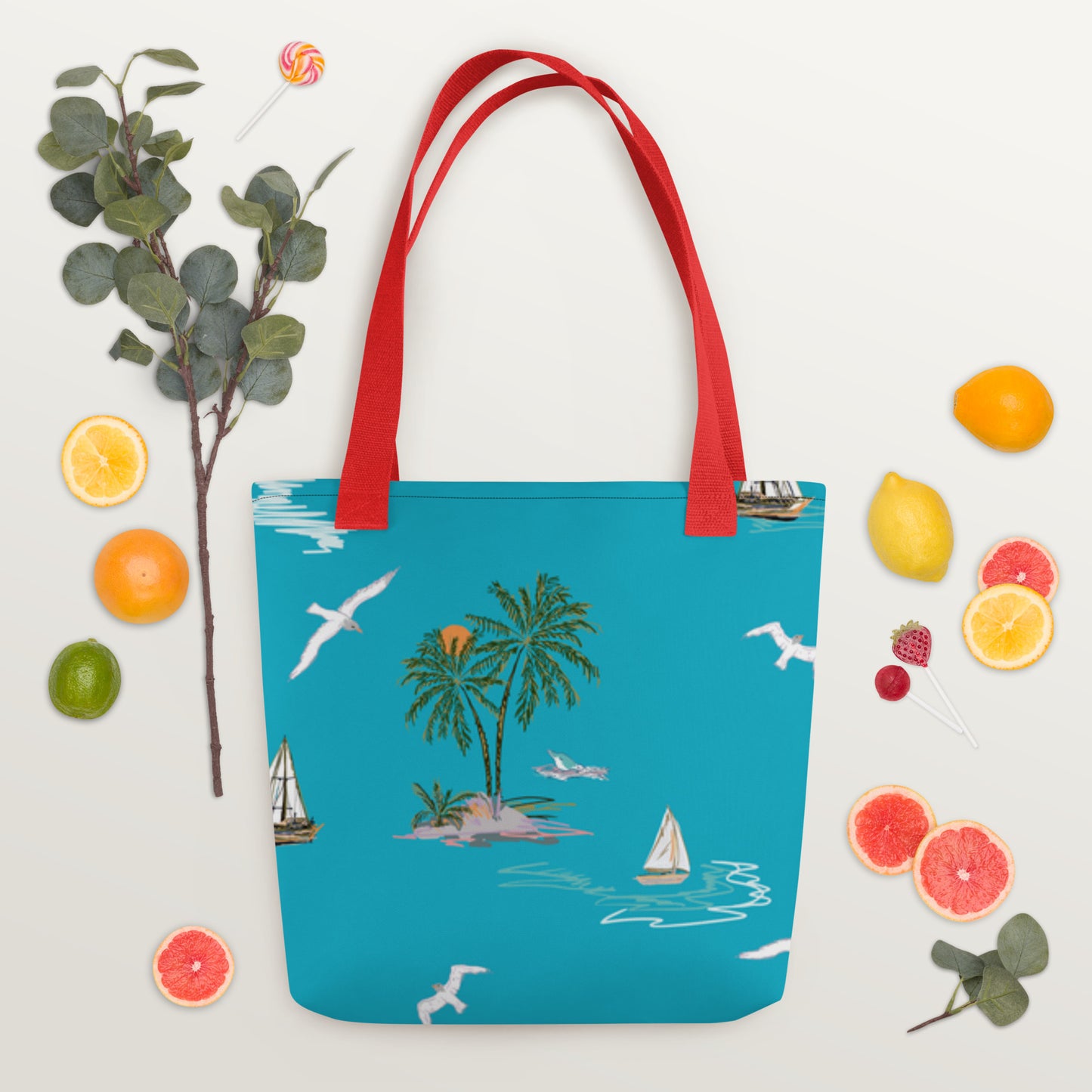 FLORIDA OCEAN SAILING Tote bag - FL Seagull Tote Bag V2