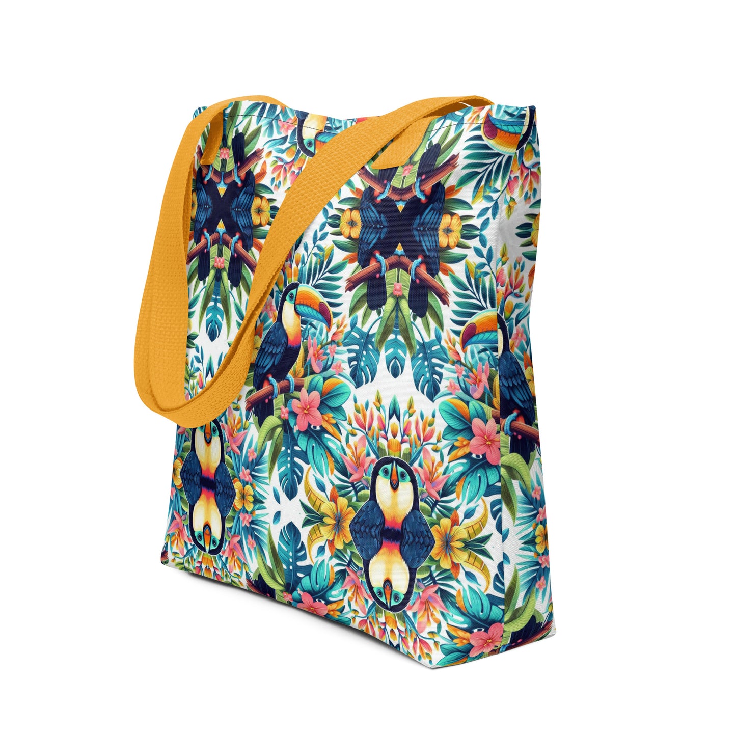 FLORIDA TOUCAN TOTE BAG - Florida Toucan Tote Bag