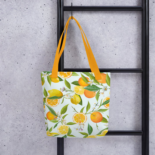 FLORIDA ORANGES & LEMONS Tote bag - FL Oranges Tote Bag