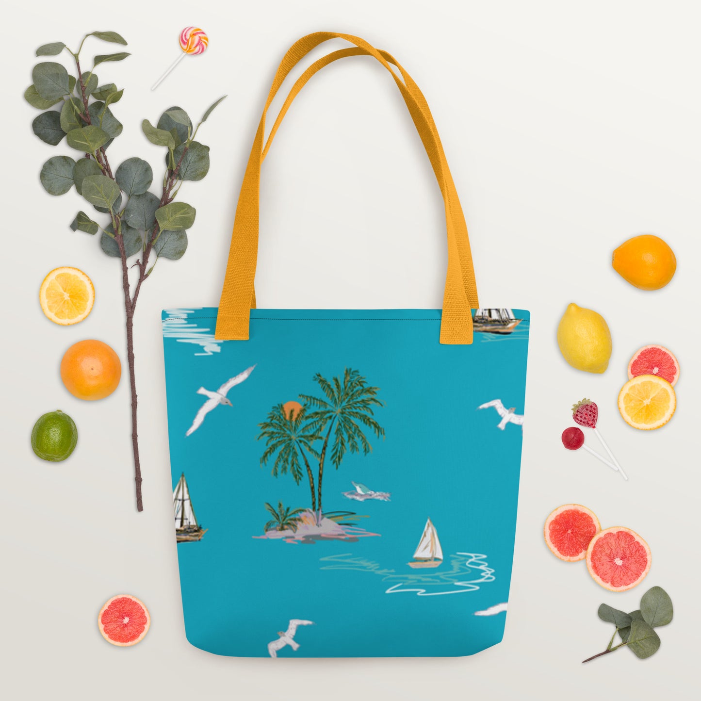 FLORIDA OCEAN SAILING Tote bag - FL Seagull Tote Bag V2