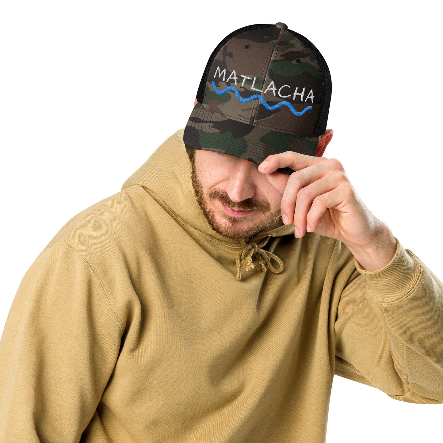 MATLACHA FLORIDA Camouflage Matlacha Florida trucker hat