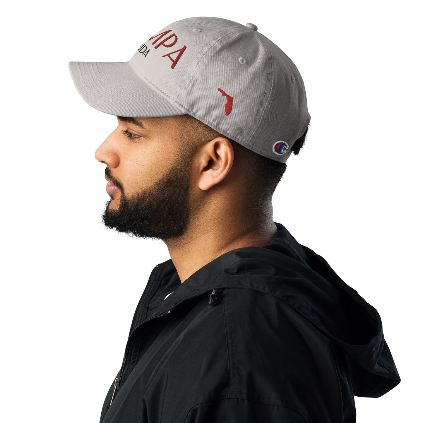TAMPA FLORIDA DAD HAT - Custom Champion TAMPA Florida Hat