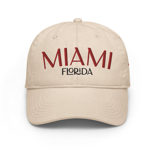 MIAMI FLORIDA DAD HAT - Custom Champion MIAMI Florida Hat
