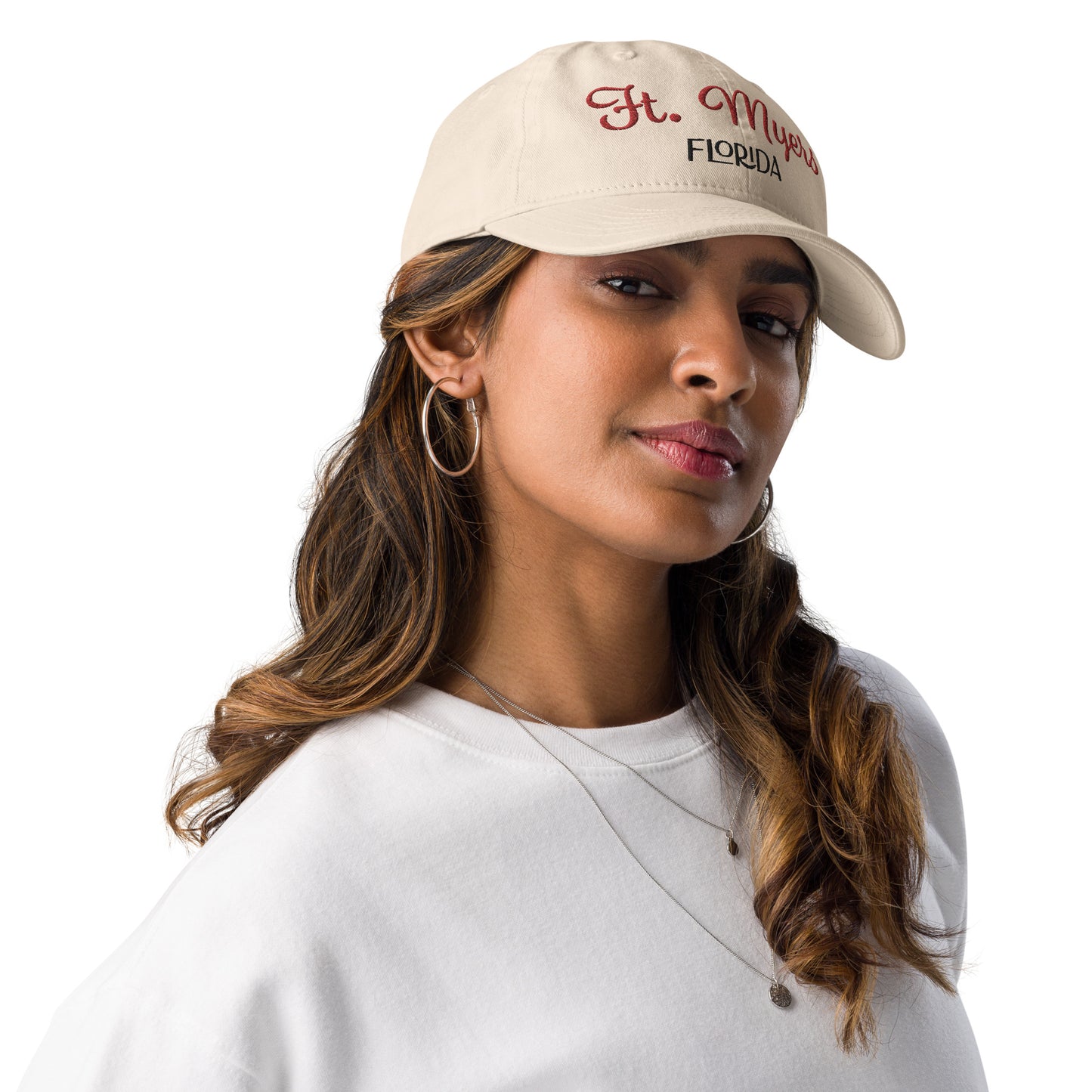 FORT MYERS FLORIDA DAD HAT - Custom Champion Fort Myers Florida