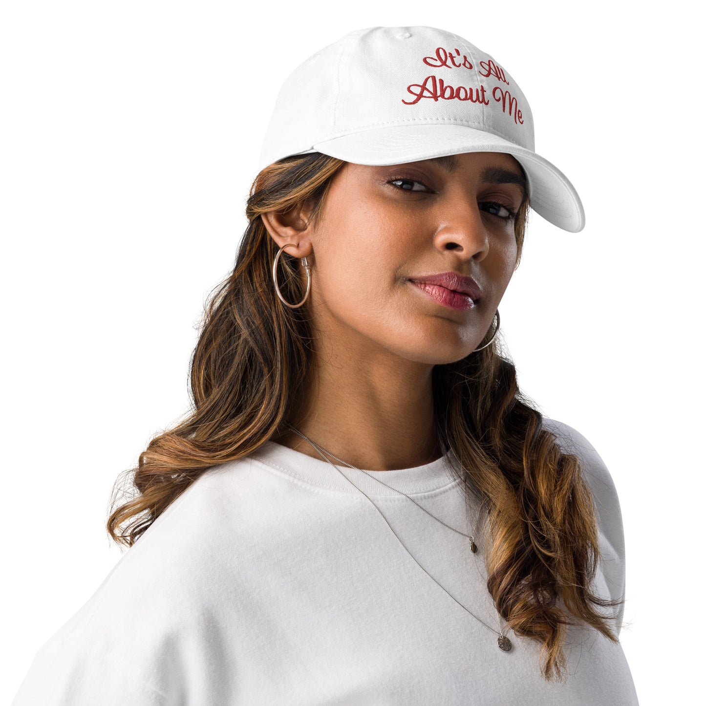 IT'S ALL ABOUT ME FLORIDA DAD HAT - Custom Champion Florida dad hat