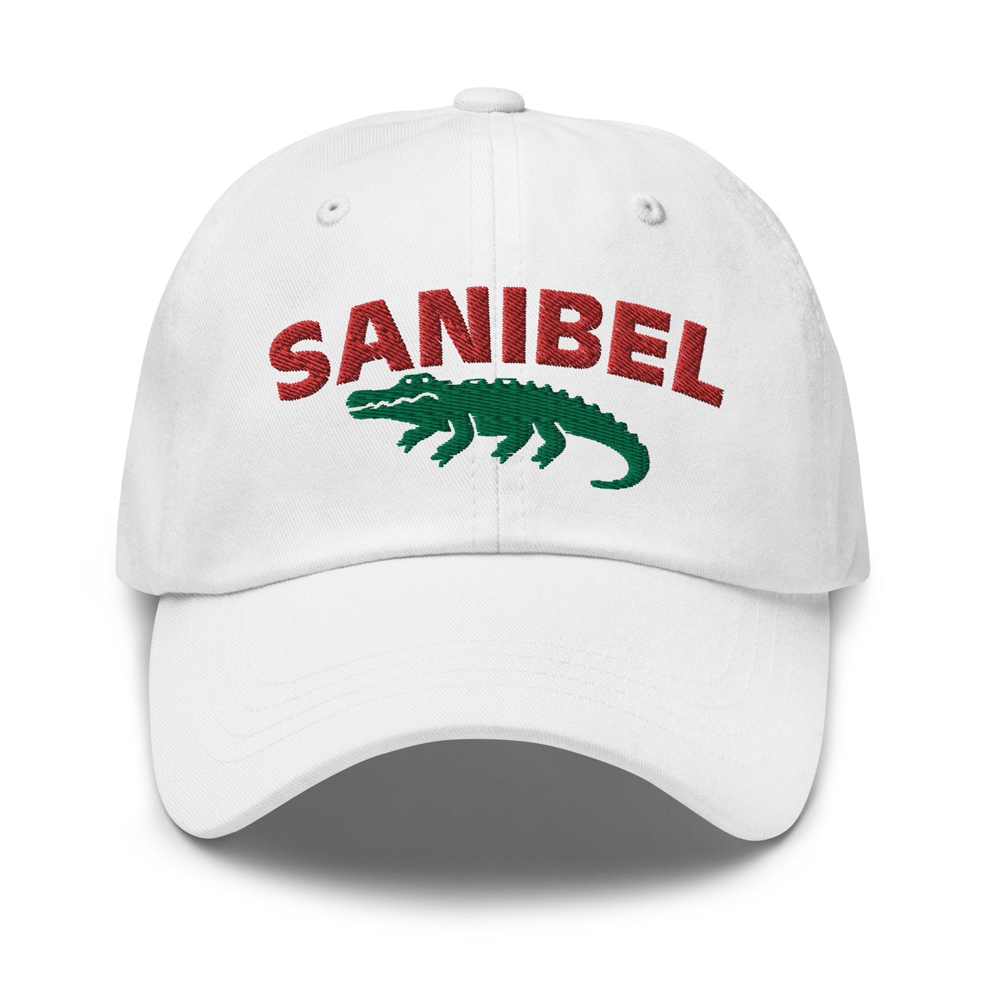 SANIBEL FLORIDA ALLIGATOR HAT - Sanibel Island FL Classic Dad Hats V2