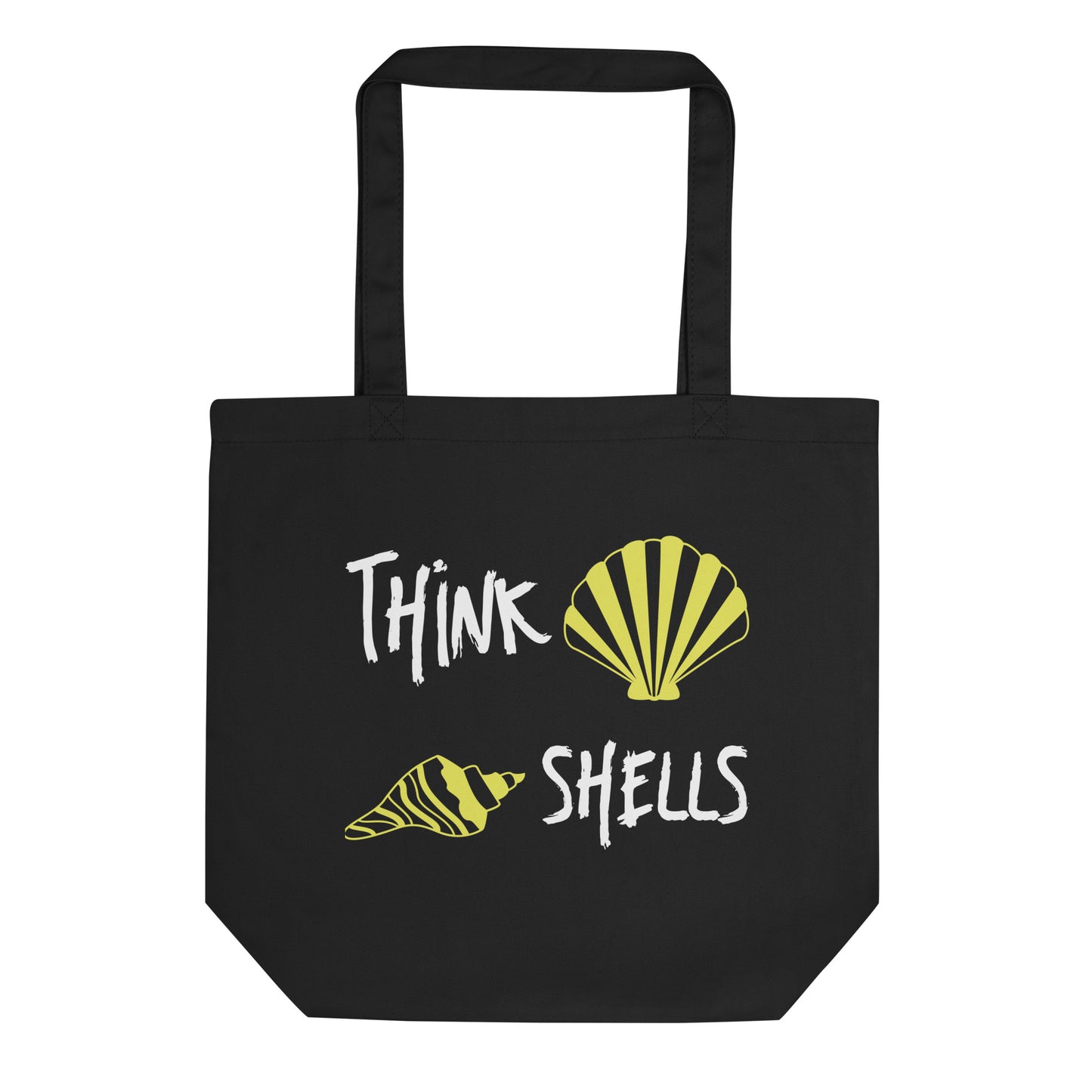 THINK SHELLS FLORIDA ECO TOTE BAG W/ SEA SHELLS