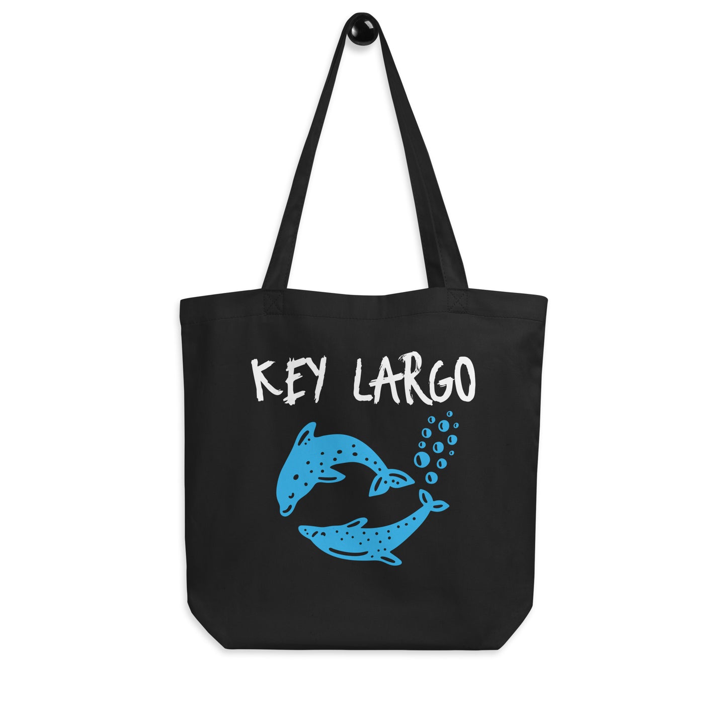 KEY LARGO FLORIDA W/ DOLPHINS - Dolphin Eco Tote Bag