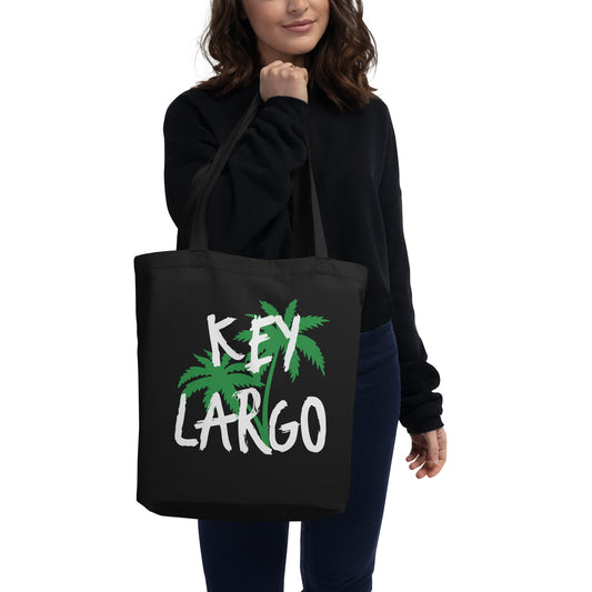 KEY LARGO W/ PALM TREES - Eco Tote Bag V2