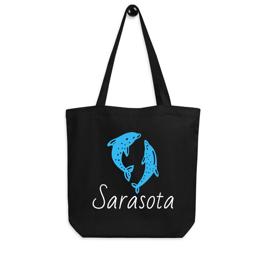 SARASOTA DOLPHIN Tote Bag - Sarasota Florida Tote Bag V2