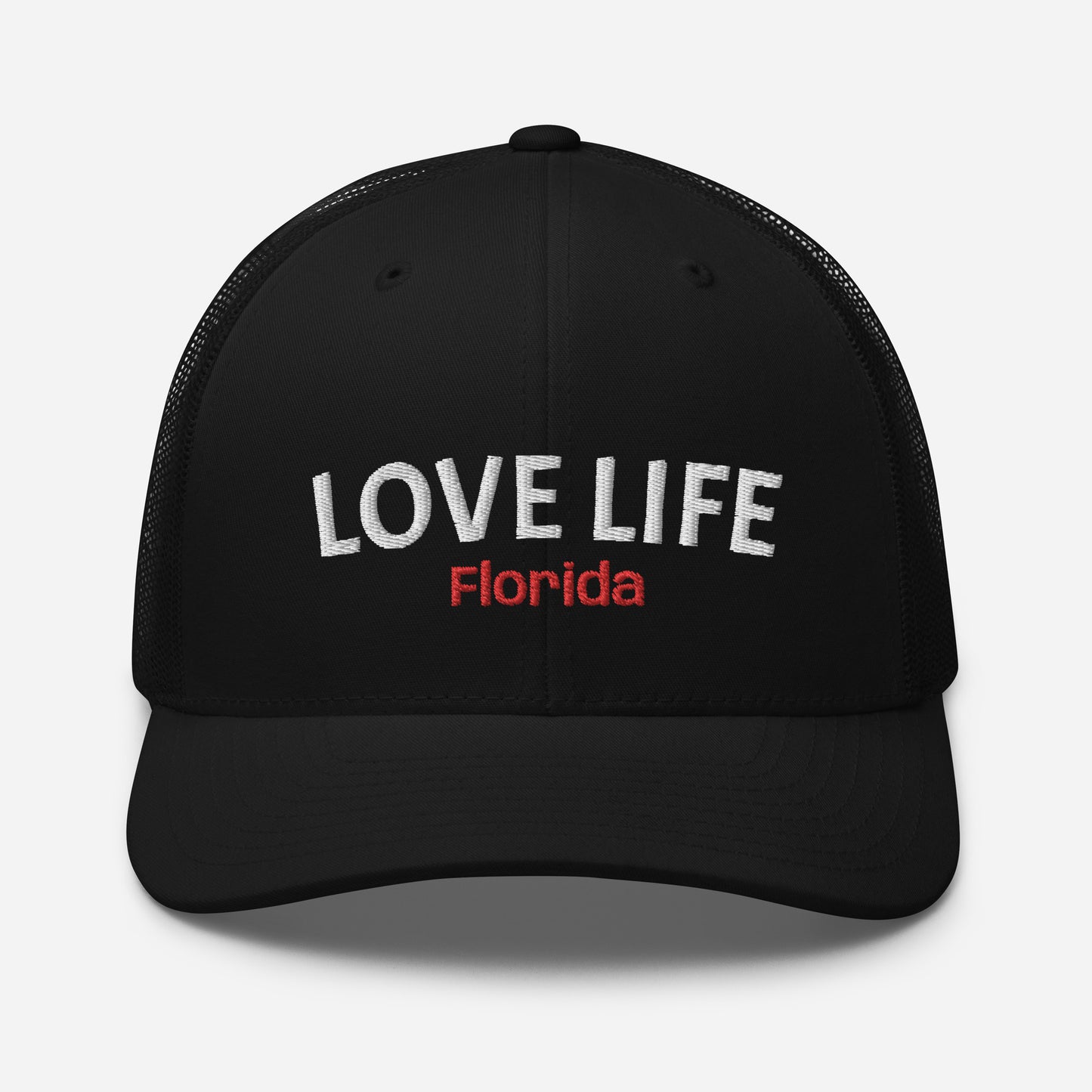 LOVE LIFE Trucker Cap - Florida Trucker Hat - Love Life Florida
