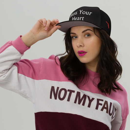 BLESS YOUR HEART Snapback Hat - Bless Your Hear Left Side FL Map