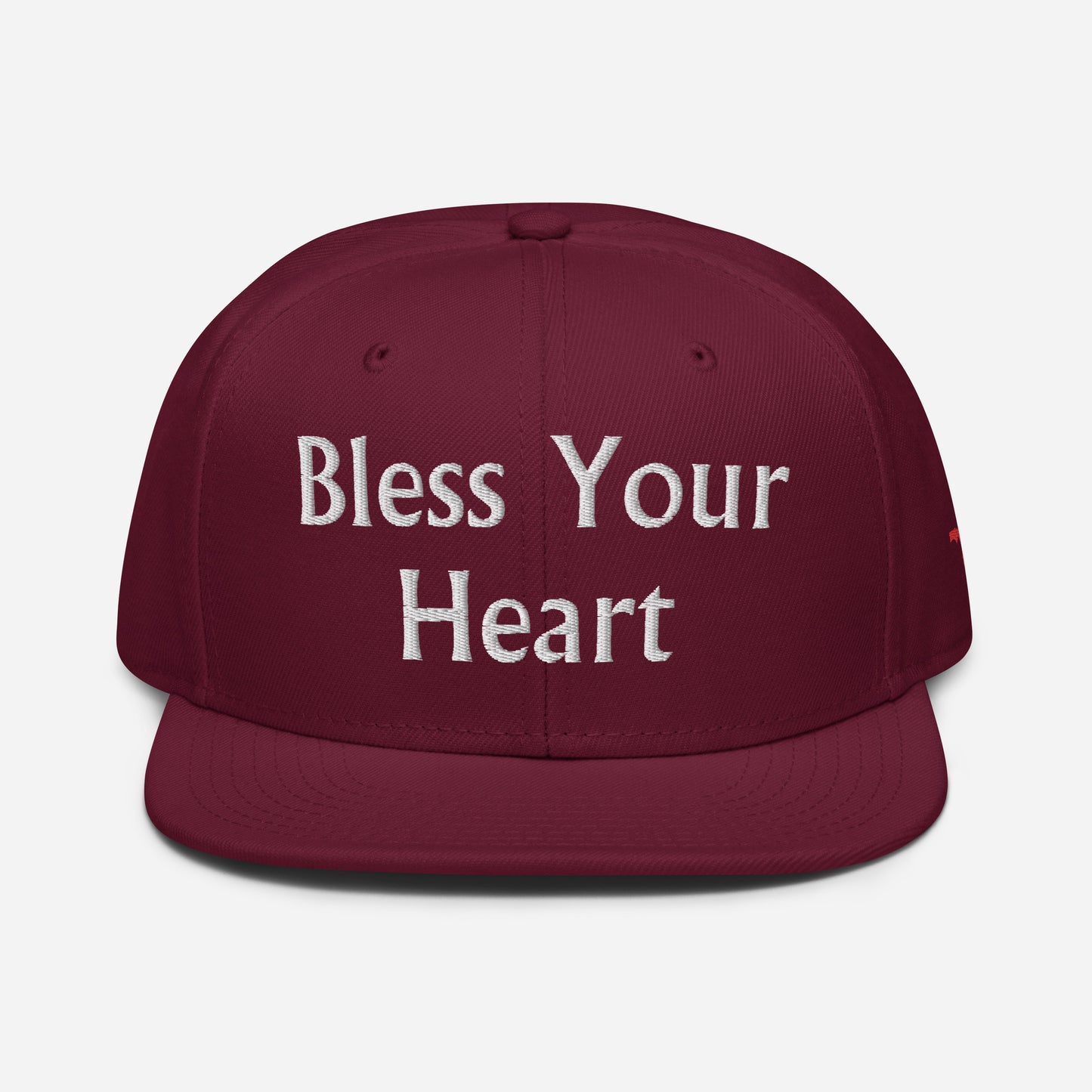 BLESS YOUR HEART Snapback Hat - Bless Your Hear Left Side FL Map