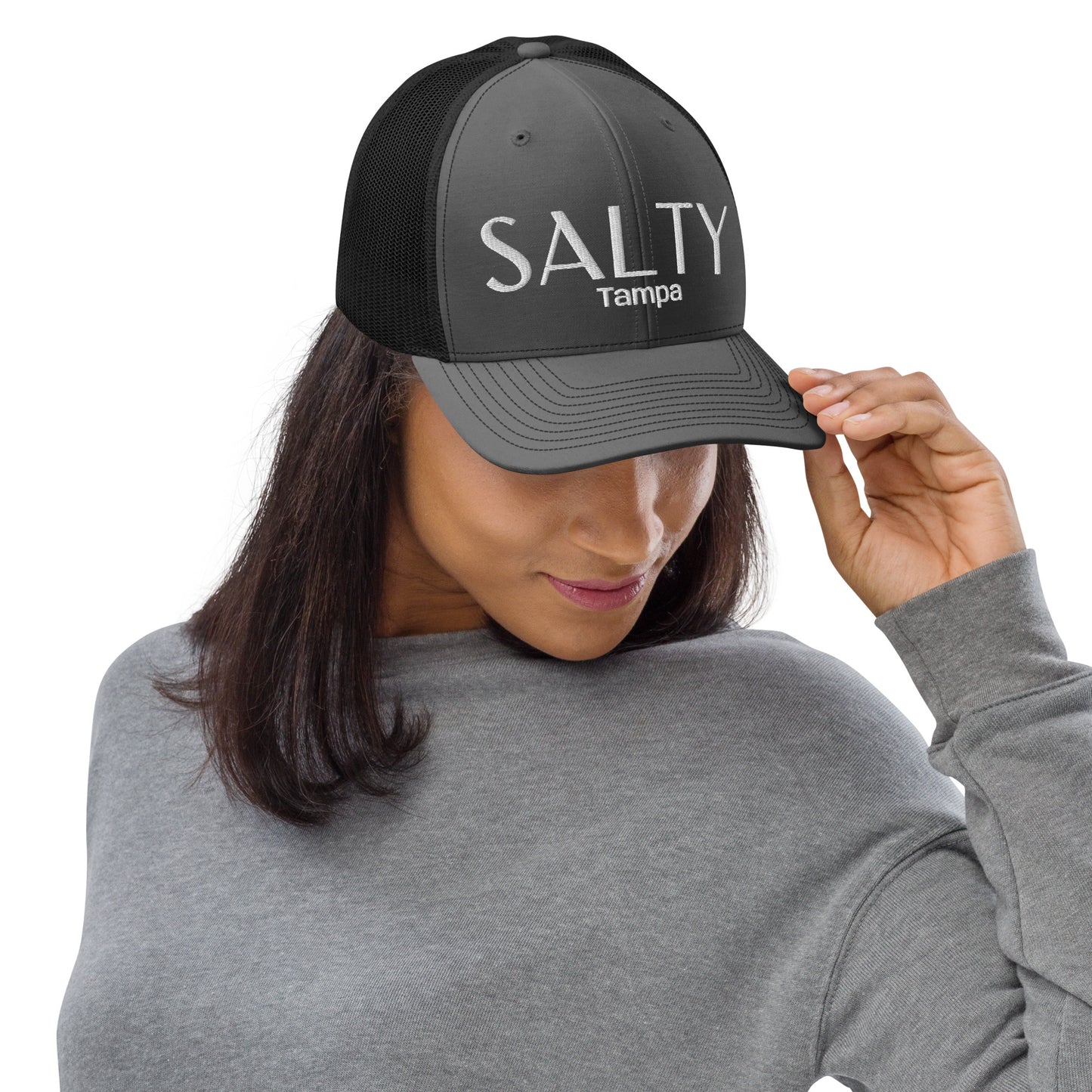 SALTY Tampa CAP - Tampa SALTY Snapback Trucker Hat