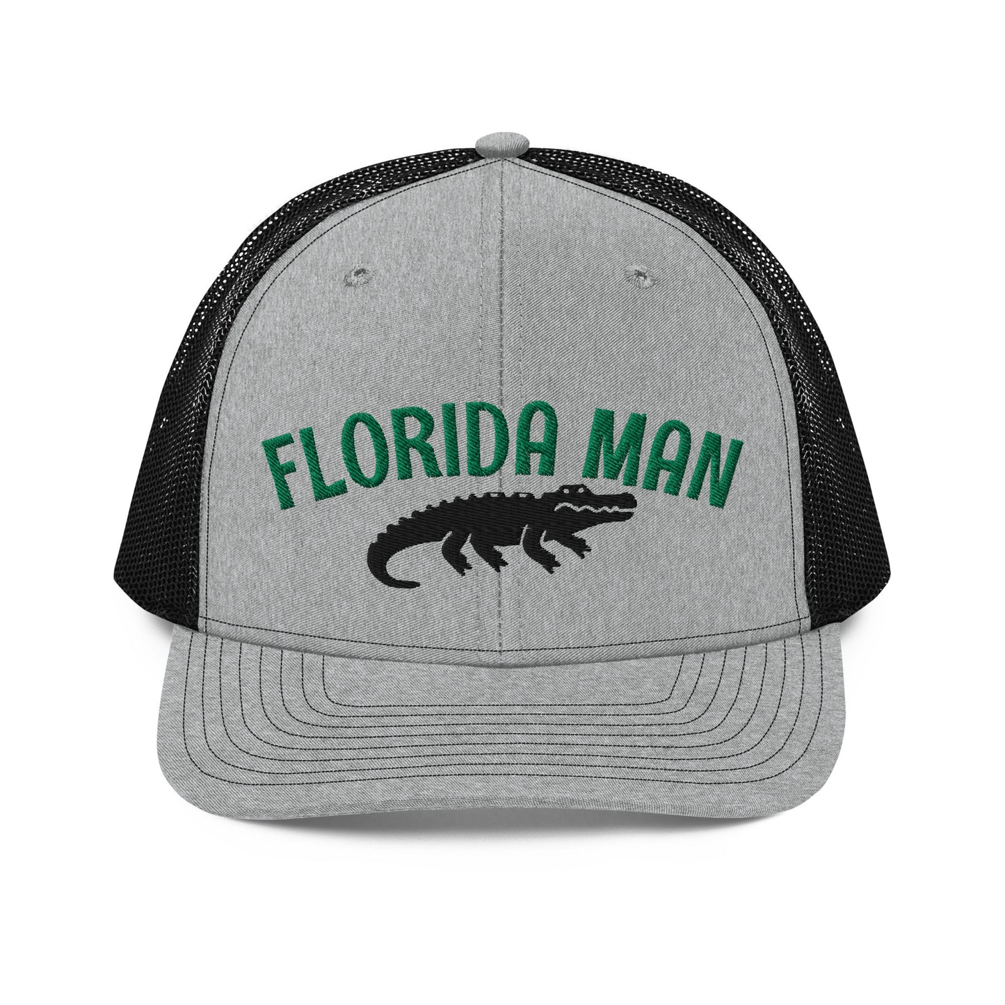 FLORIDA MAN ALLIGATOR CAP - Florida Man Alligator Snapback Trucker Hat V2