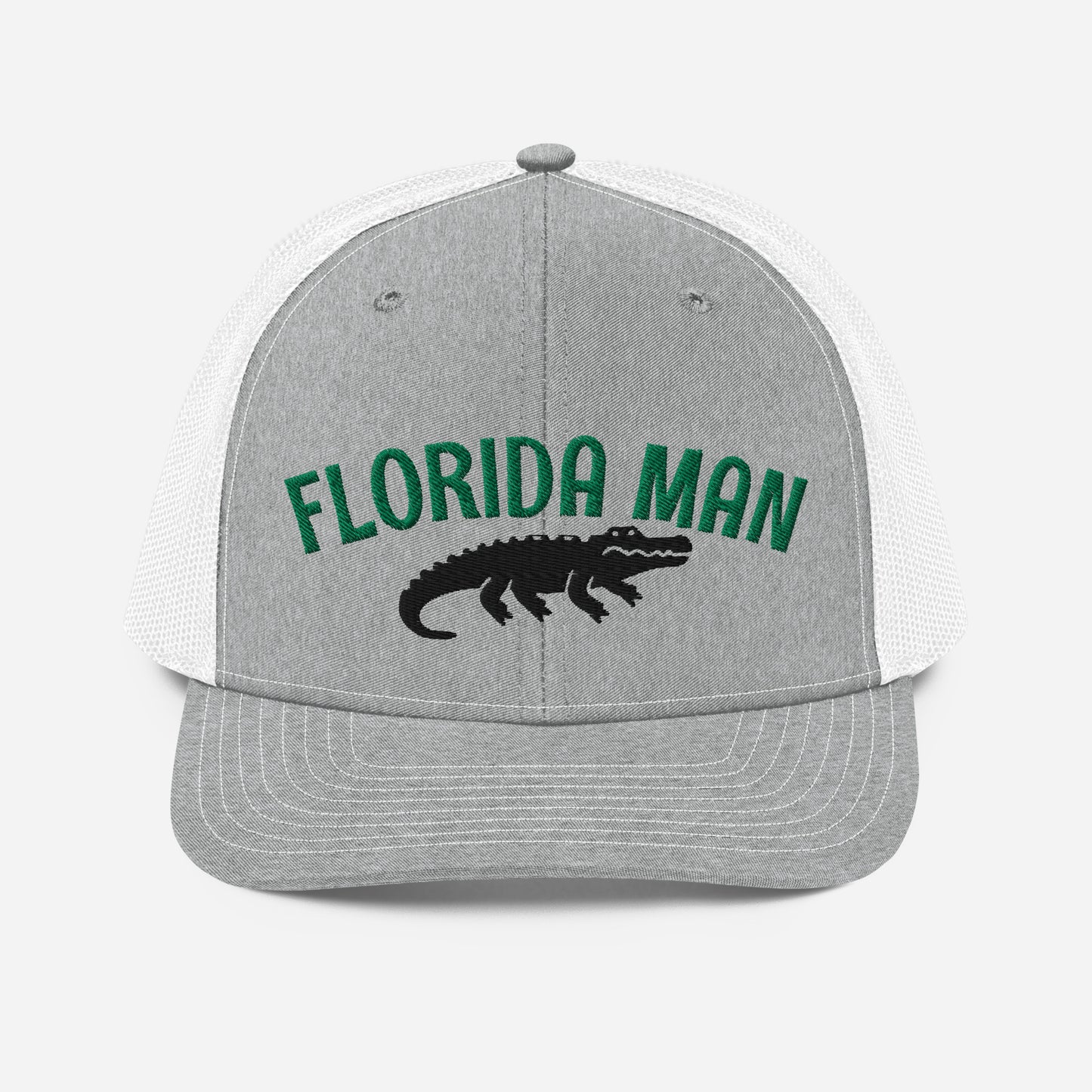 FLORIDA MAN ALLIGATOR CAP - Florida Man Alligator Snapback Trucker Hat V2
