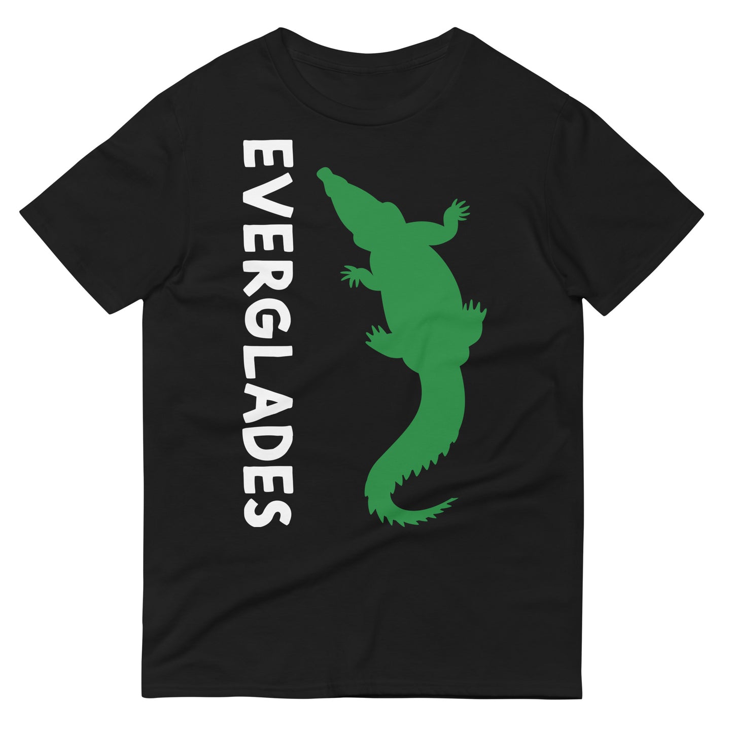 EVERGLADES TSHIRT W/ FLORIDA ALLIGATOR - Florida Unisex Lightweight T-Shirt - Gildan 980