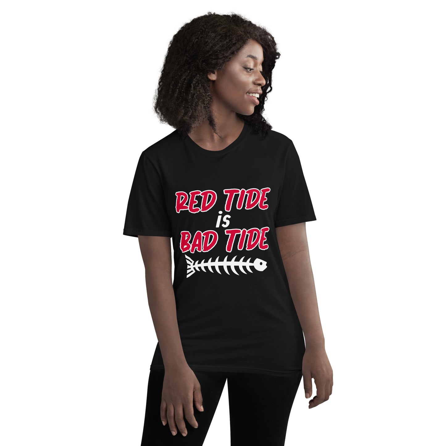 RED TIDE IS BAD TIDE T-SHIRT - Red Tide Florida Shirt - Premium Lightweight T-Shirt V2
