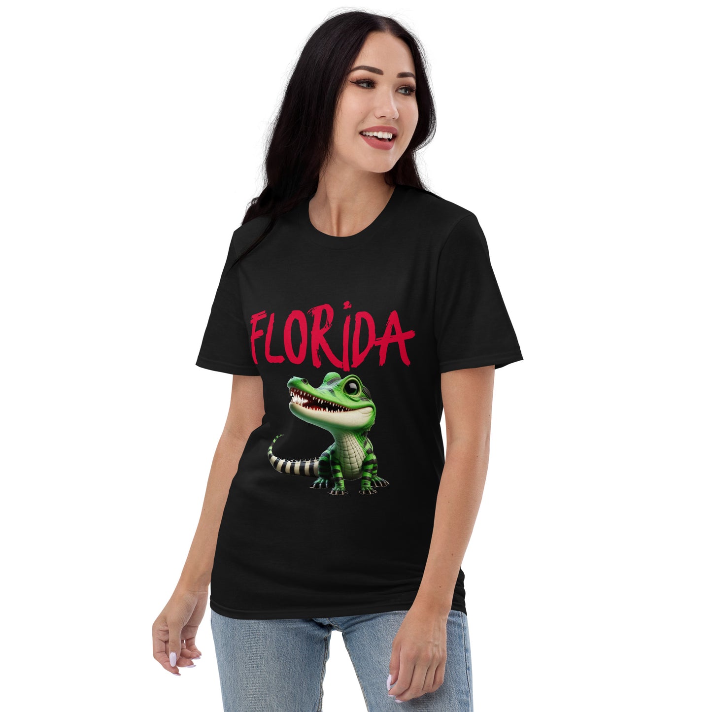 FLORIDA ALLIGATOR T-SHIRT - Florida Premium T-Shirt - Florida Alligator Shirt