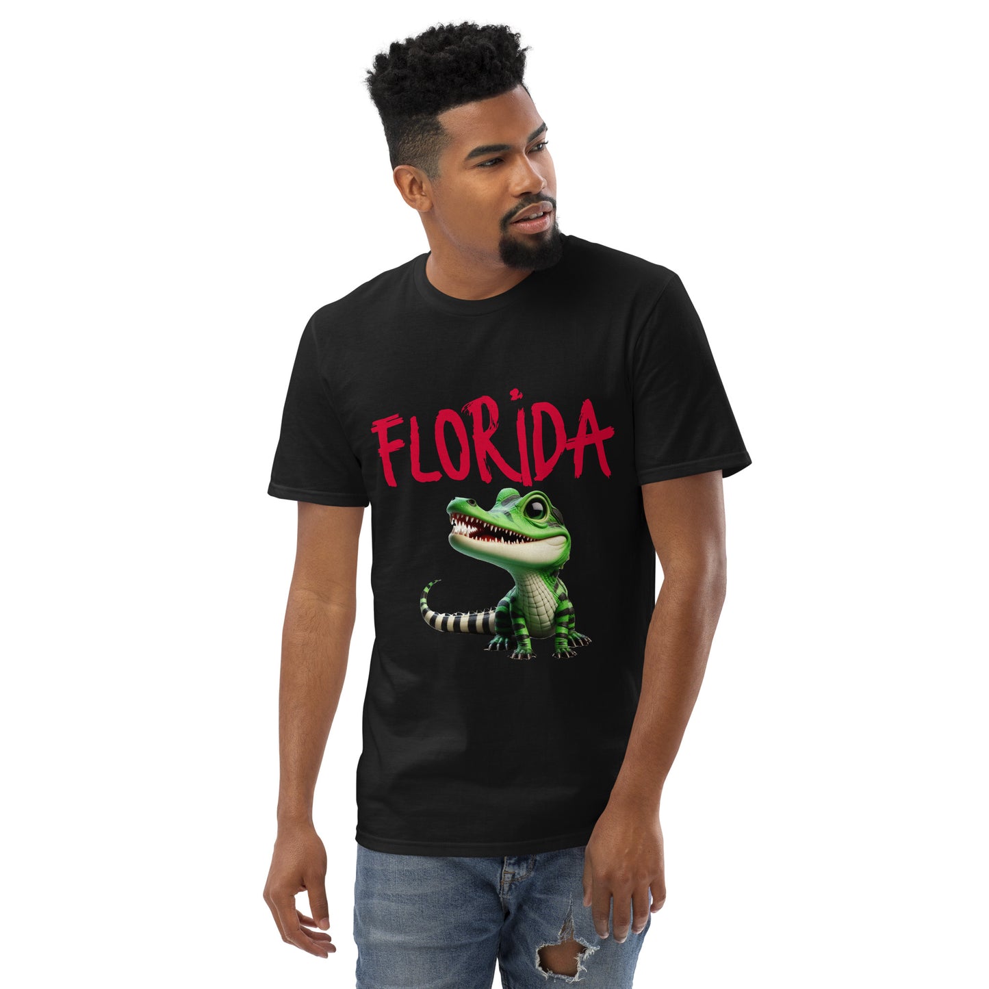 FLORIDA ALLIGATOR T-SHIRT - Florida Premium T-Shirt - Florida Alligator Shirt