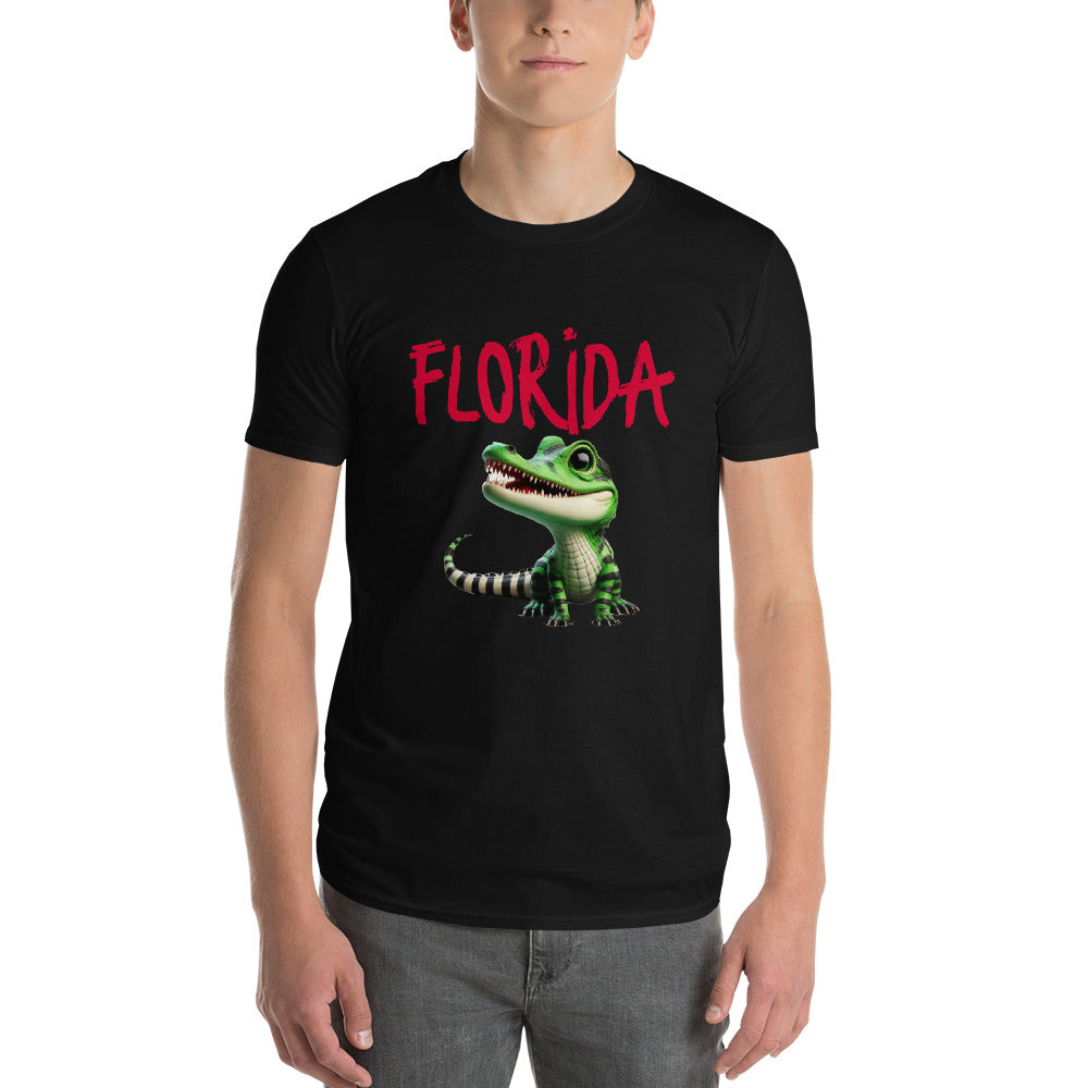 FLORIDA ALLIGATOR T-SHIRT - Florida Premium T-Shirt - Florida Alligator Shirt