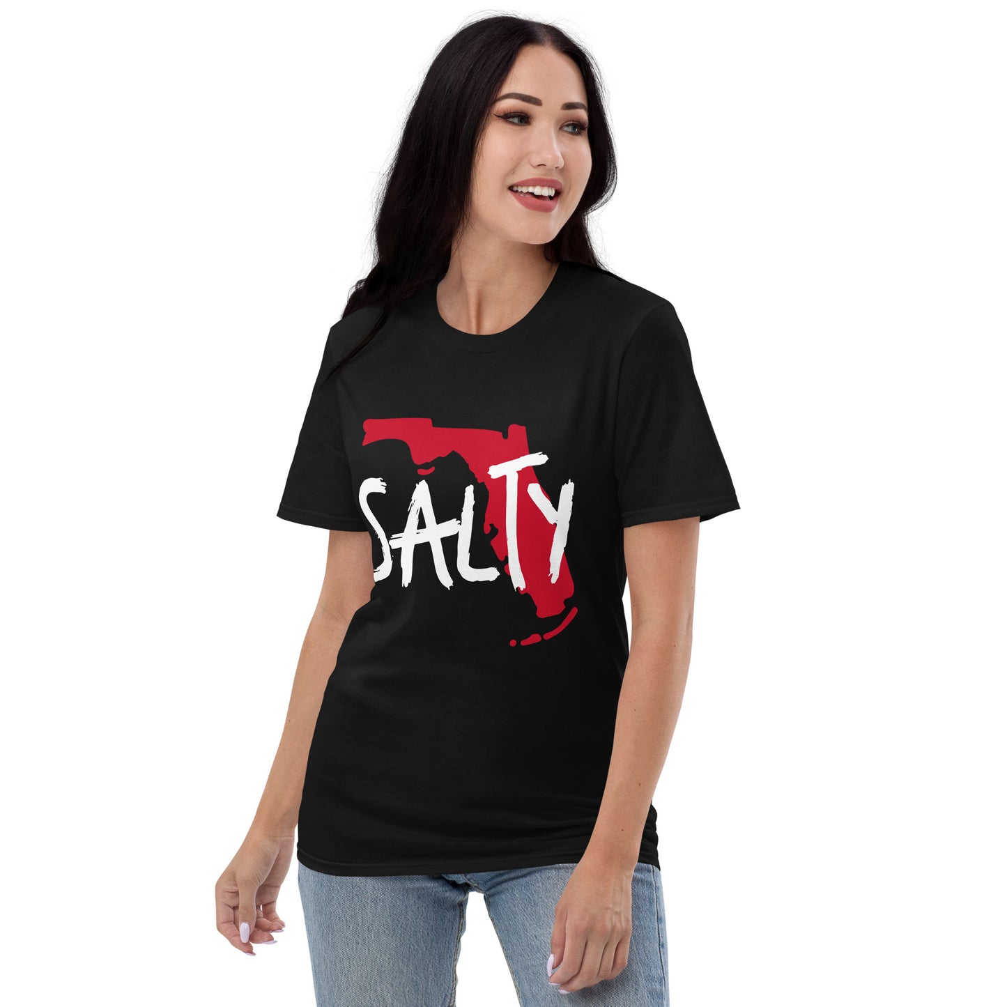 SALTY FLORIDA MAP T-SHIRT - Salty Florida Shirt - Florida Map Teeweight T-Shirt copy copy