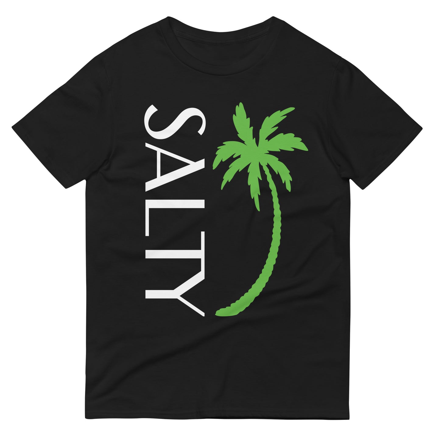 SALTY FLORIDA T-SHIRT W/ PALM TREE - Florida Salty Shirt