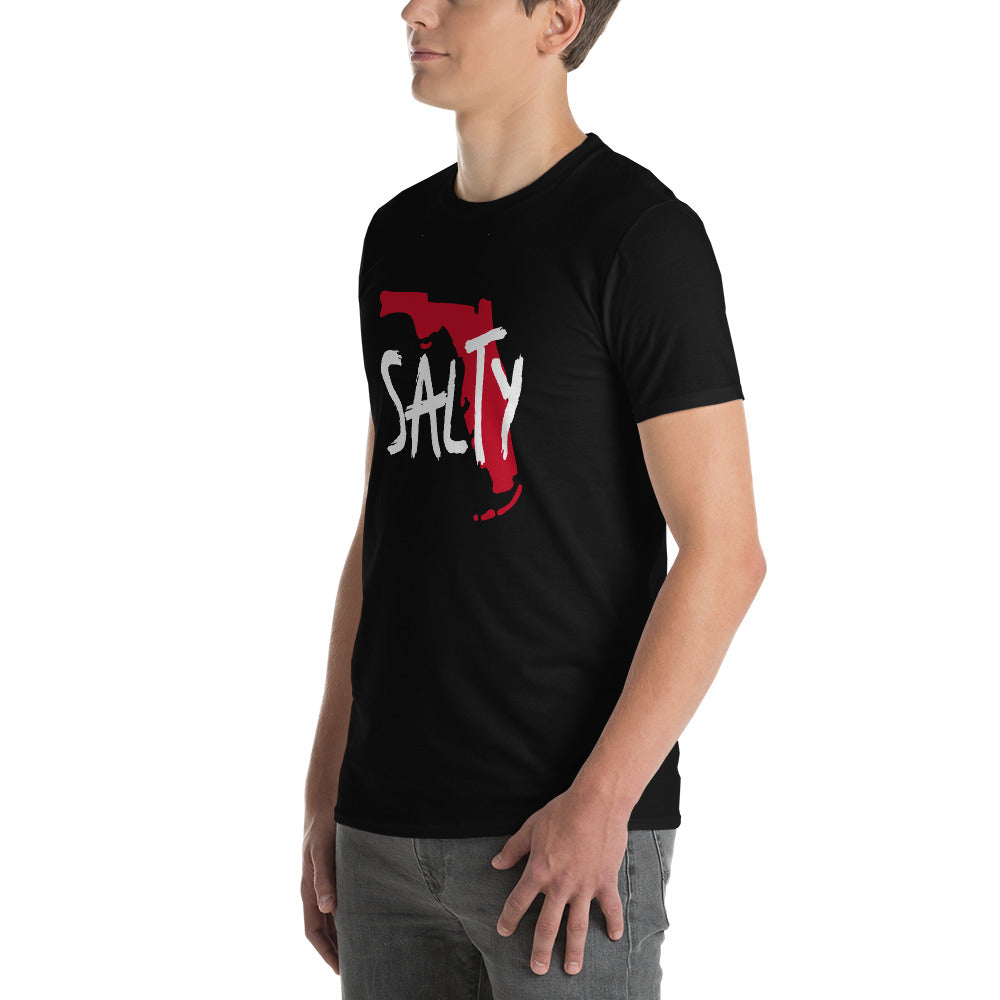 SALTY FLORIDA MAP T-SHIRT - Salty Florida Shirt - Florida Map Teeweight T-Shirt copy copy