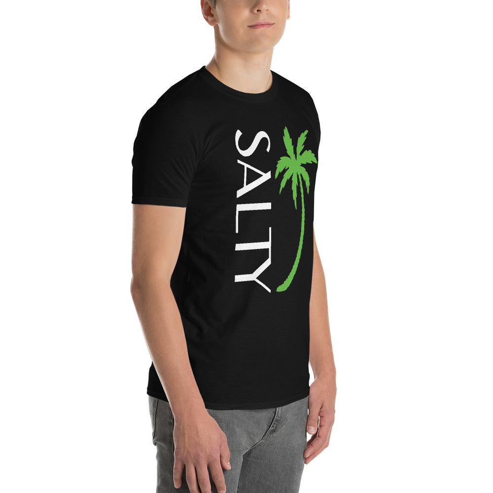 SALTY FLORIDA T-SHIRT W/ PALM TREE - Florida Salty Shirt