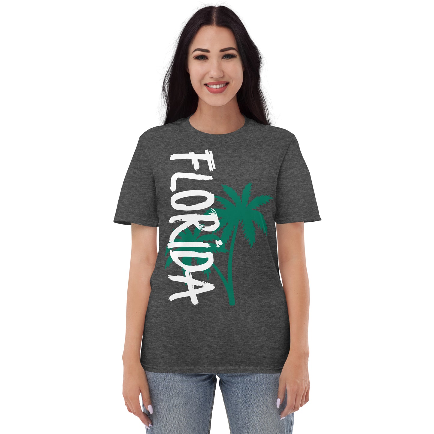 FLORIDA PALM TREE T-SHIRT - Florida Palm Tree Shirt - Unisex Lightweight Florida T-Shirt - Gildan 980