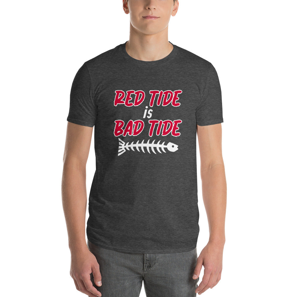 RED TIDE IS BAD TIDE T-SHIRT - Red Tide Florida Shirt - Premium Lightweight T-Shirt V2