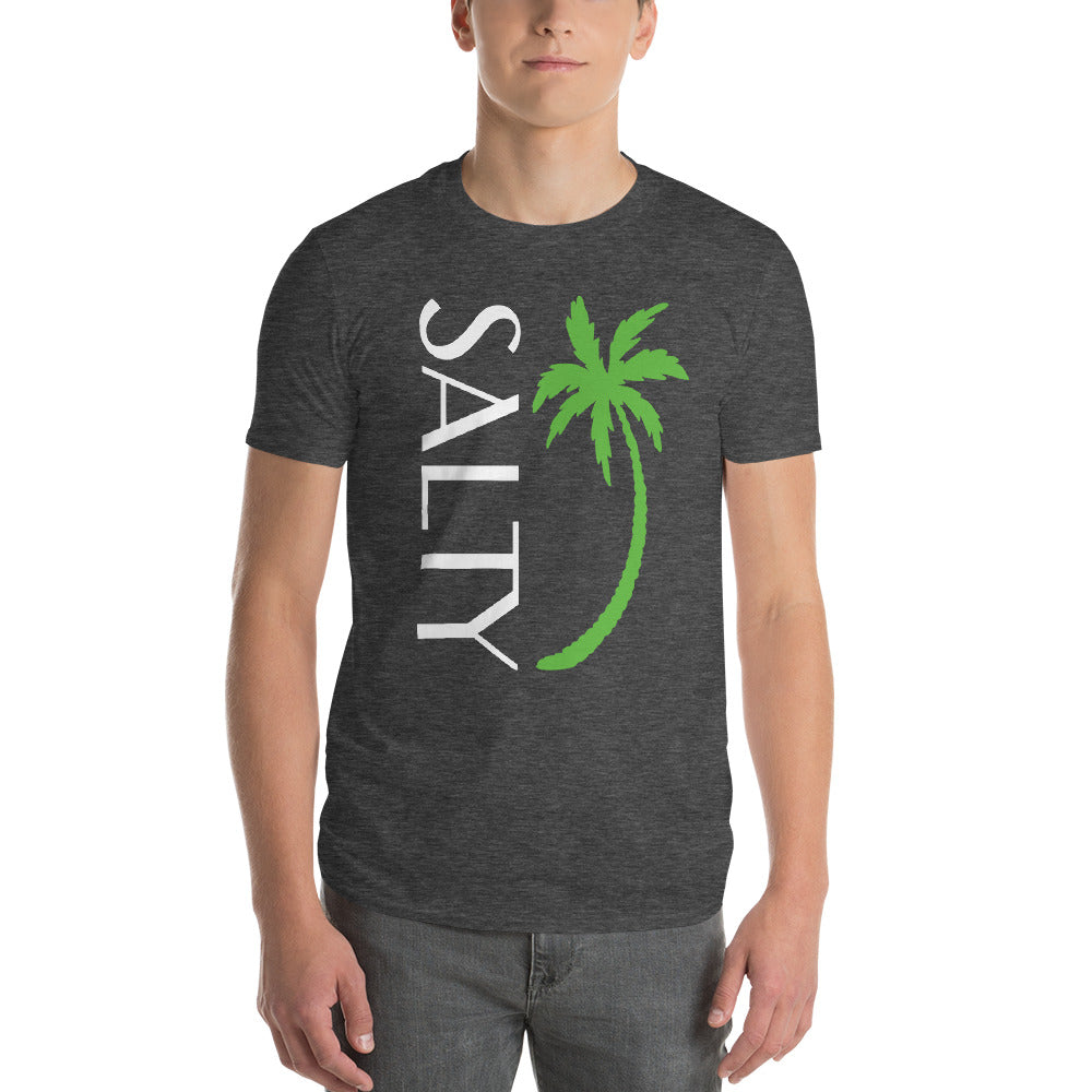 SALTY FLORIDA T-SHIRT W/ PALM TREE - Florida Salty Shirt