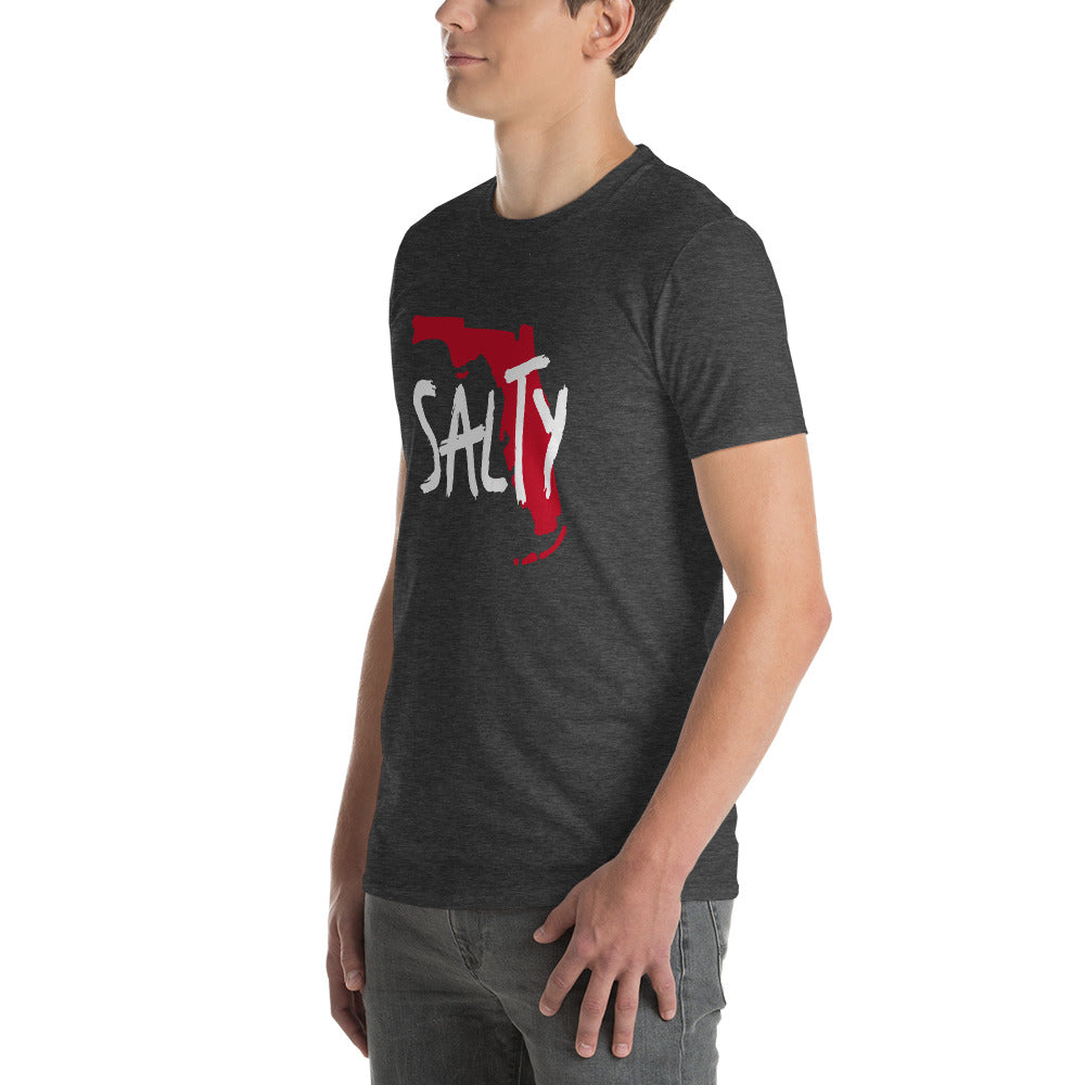 SALTY FLORIDA MAP T-SHIRT - Salty Florida Shirt - Florida Map Teeweight T-Shirt copy copy