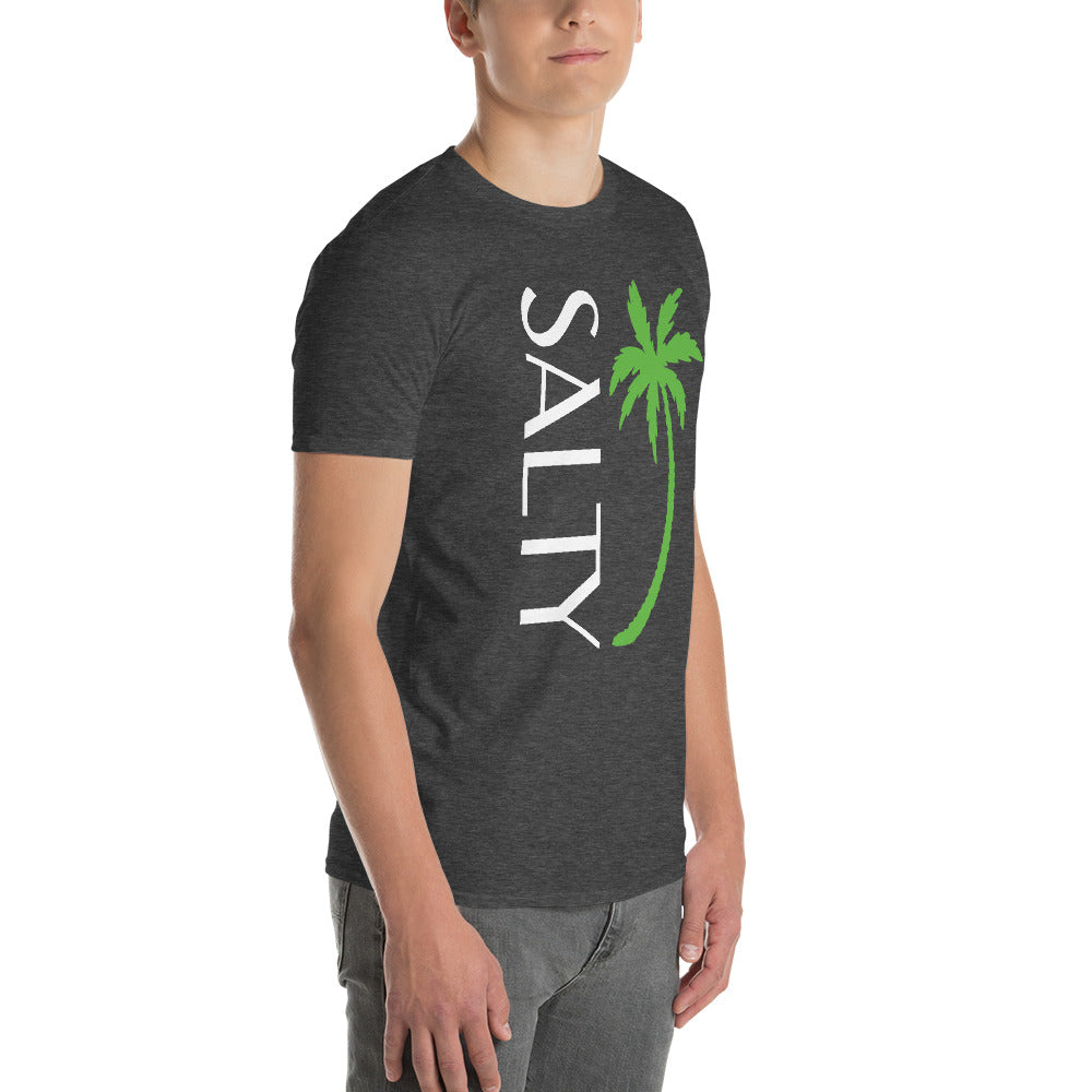 SALTY FLORIDA T-SHIRT W/ PALM TREE - Florida Salty Shirt