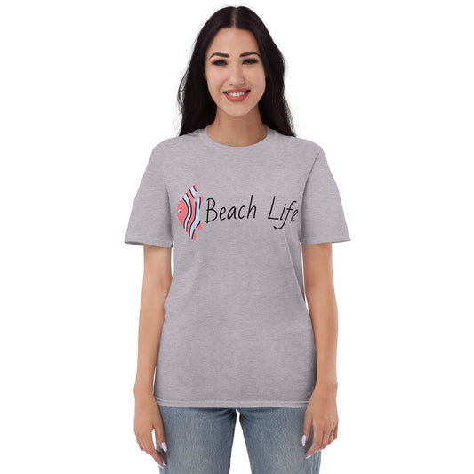 BEACH LIFE FLORIDA W/ FISH - Florida Unisex Lightweight T-Shirt