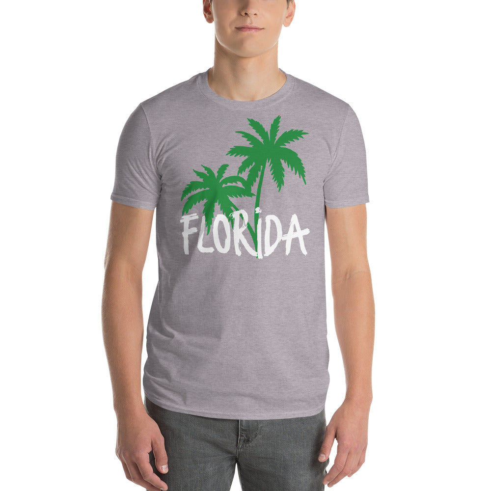 FLORIDA T-SHIRT W/ PALM TREES - Florida Palm Trees T-Shirt Palm Tree Shirt