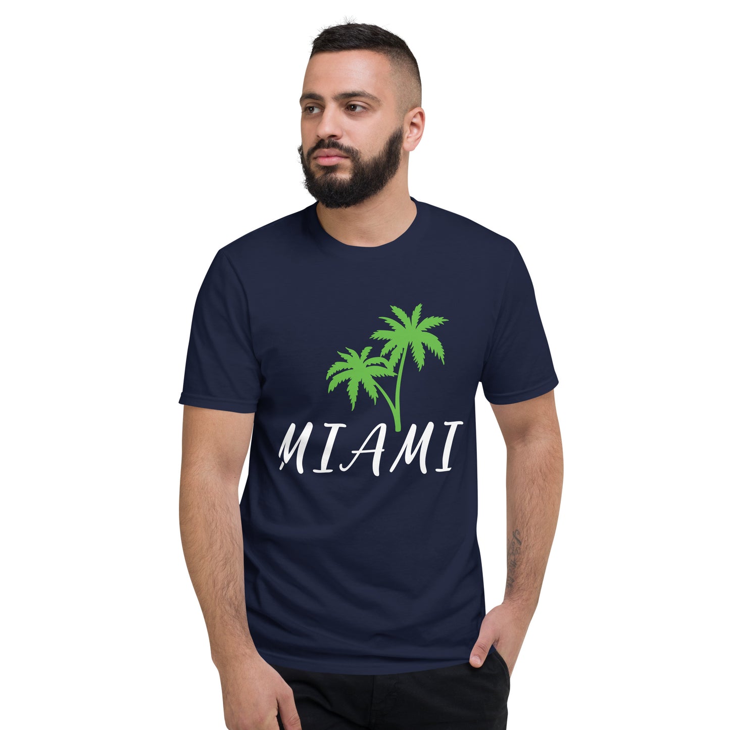 MIAMI FLORIDA T-SHIRT - Miami Palm Tree T-Shirt - Miami Shirt - V2U