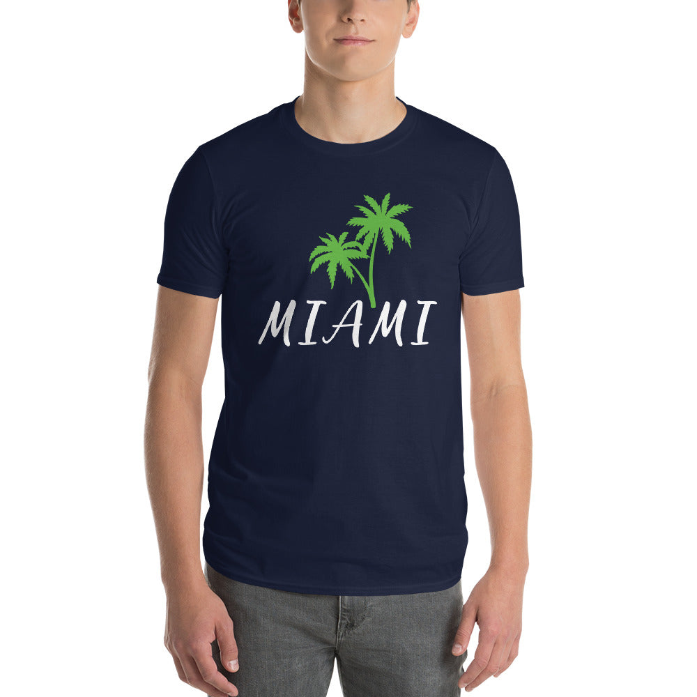 MIAMI FLORIDA T-SHIRT - Miami Palm Tree T-Shirt - Miami Shirt - V2U