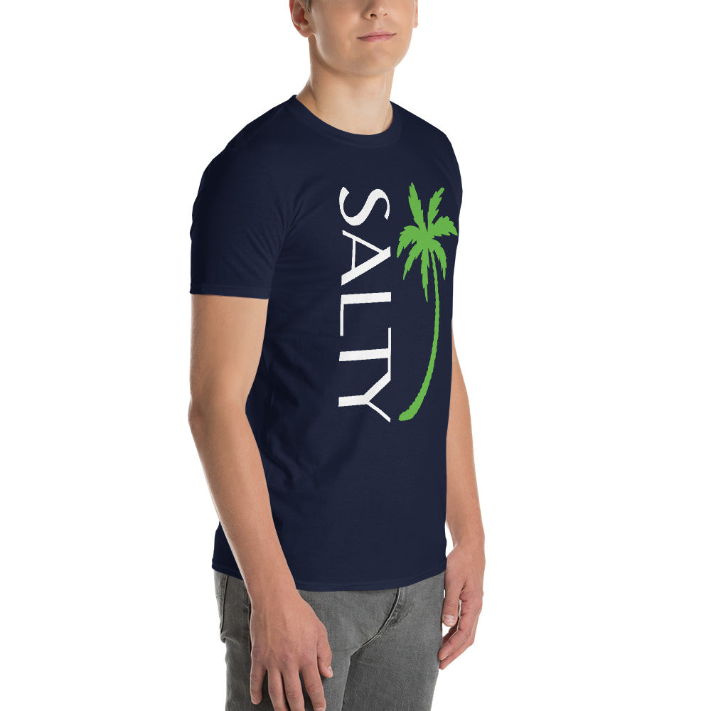 SALTY FLORIDA T-SHIRT W/ PALM TREE - Florida Salty Shirt