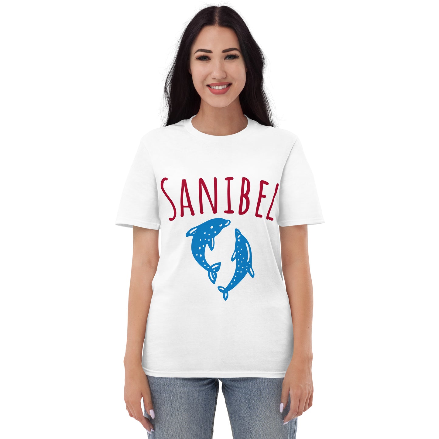 SANIBEL ISLAND FLORIDA DOLPHIN T-Shirt - Sanibel Island Shirt Dolphins