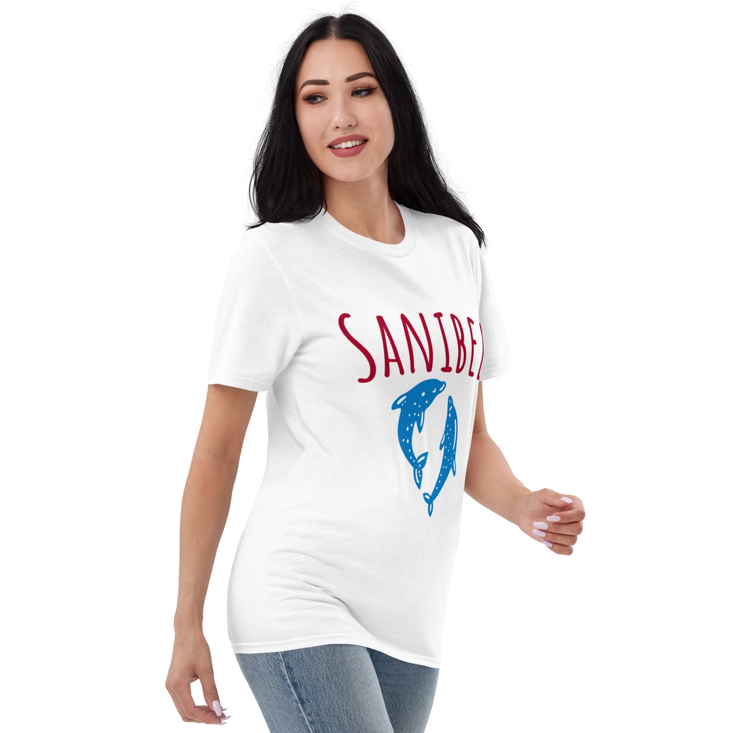 SANIBEL ISLAND FLORIDA DOLPHIN T-Shirt - Sanibel Island Shirt Dolphins