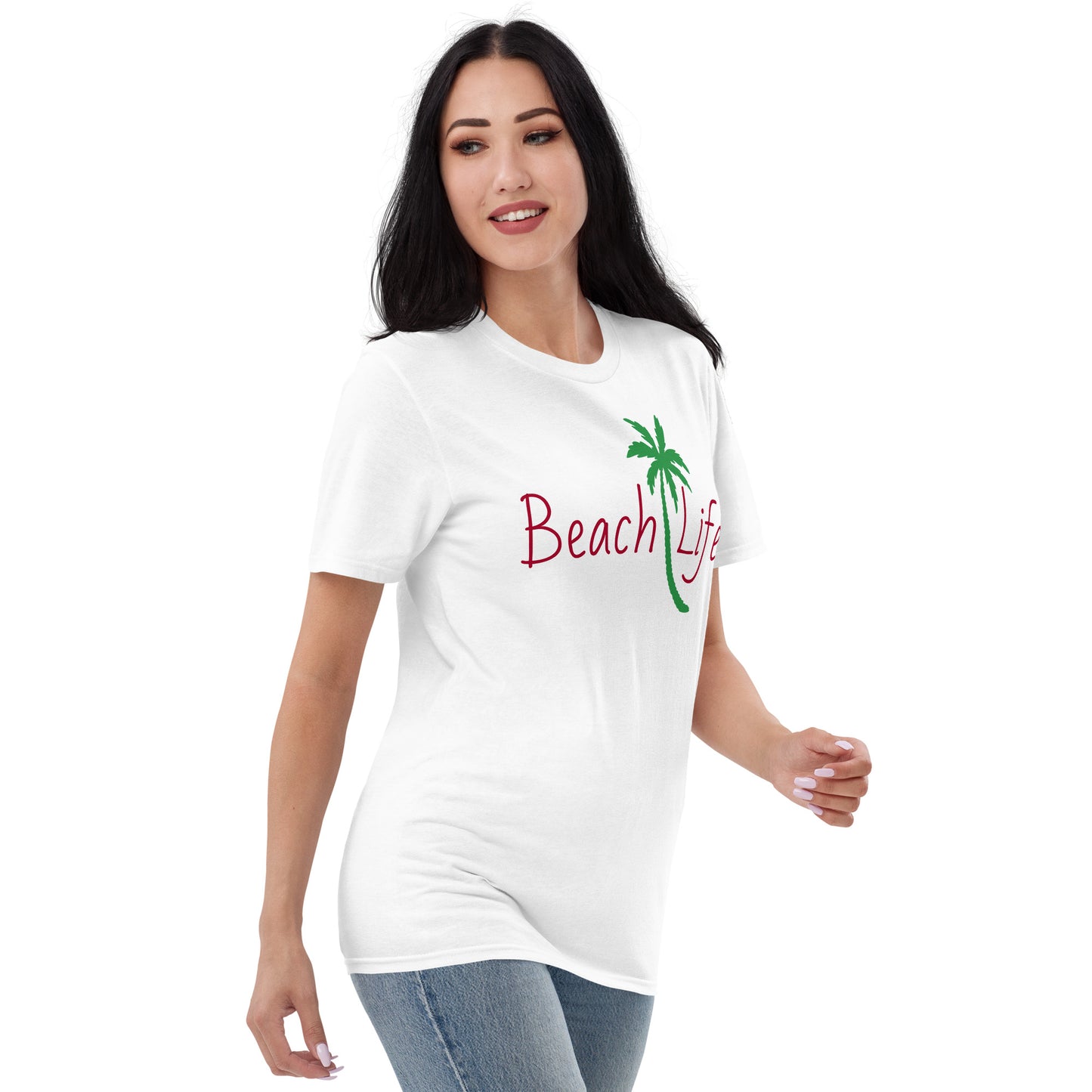 FLORIDA BEACH LIFE PALM TREE T-SHIRT - Florida Palm Tree Beach Life Shirt