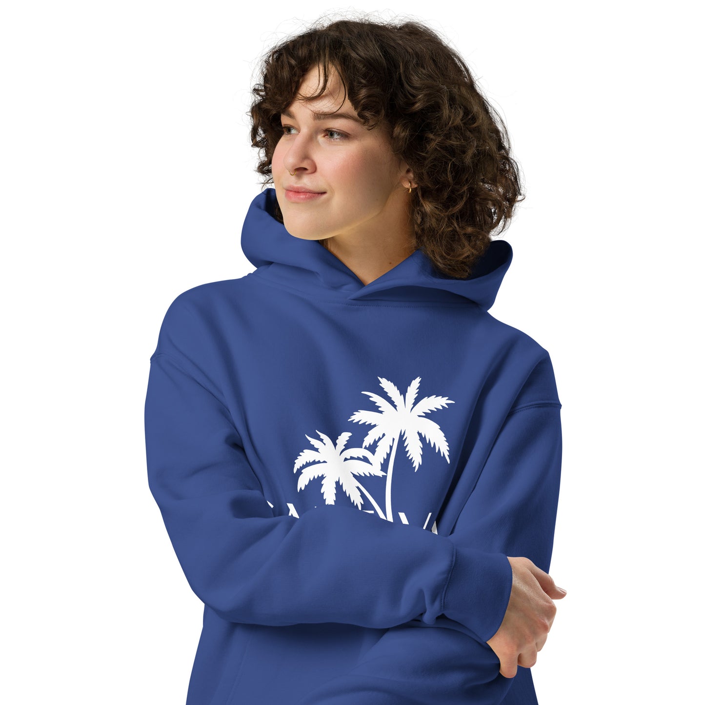 CAPTIVA FLORIDA UNISEX OVERSIZED HOODIE - Captiva Florida Palm Tree Hoodie
