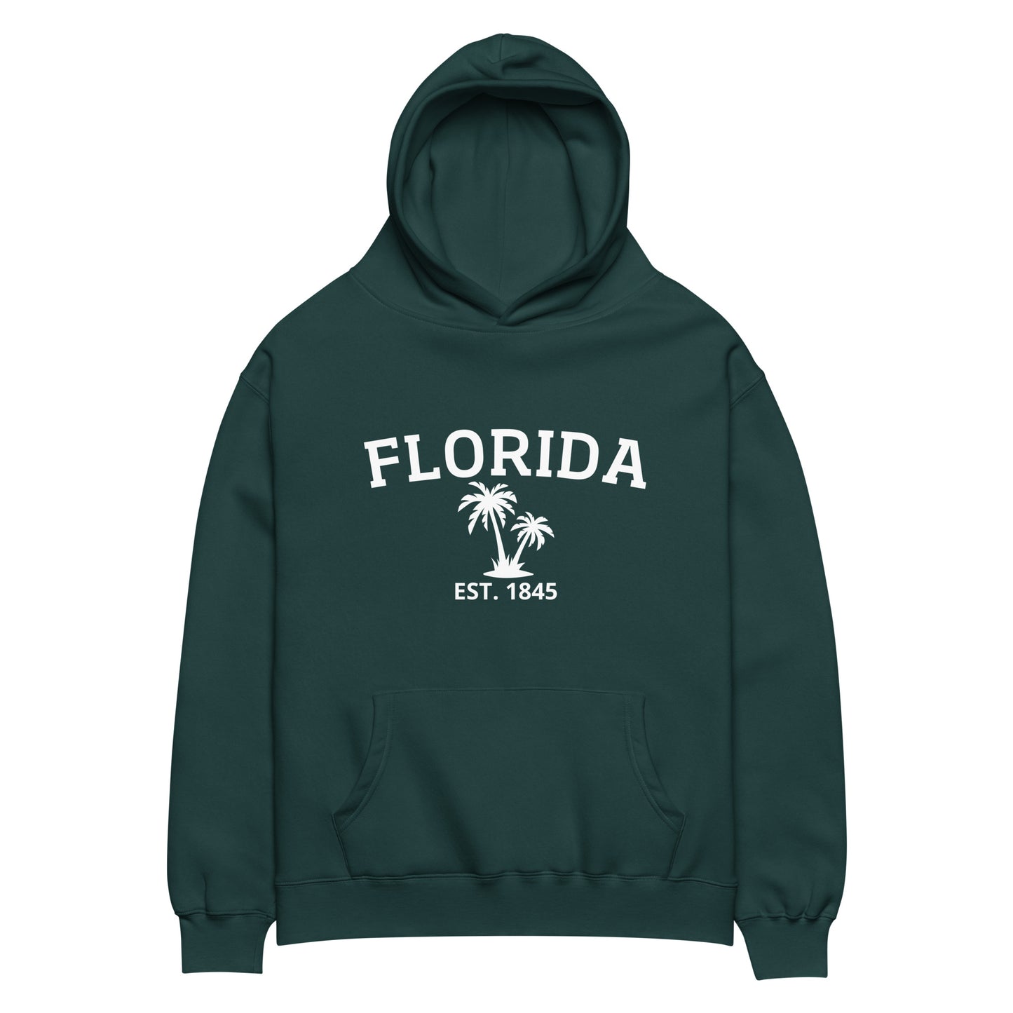 FLORIDA UNISEX OVERSIZED HOODIE - Florida Palm Tree Hoodie
