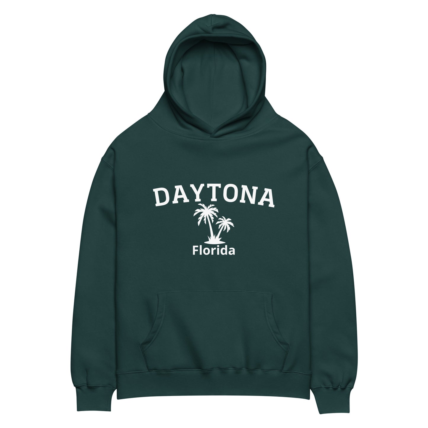 DAYTONA FLORIDA Unisex oversized hoodie - Daytona Florida Hoodie with Palm Trees