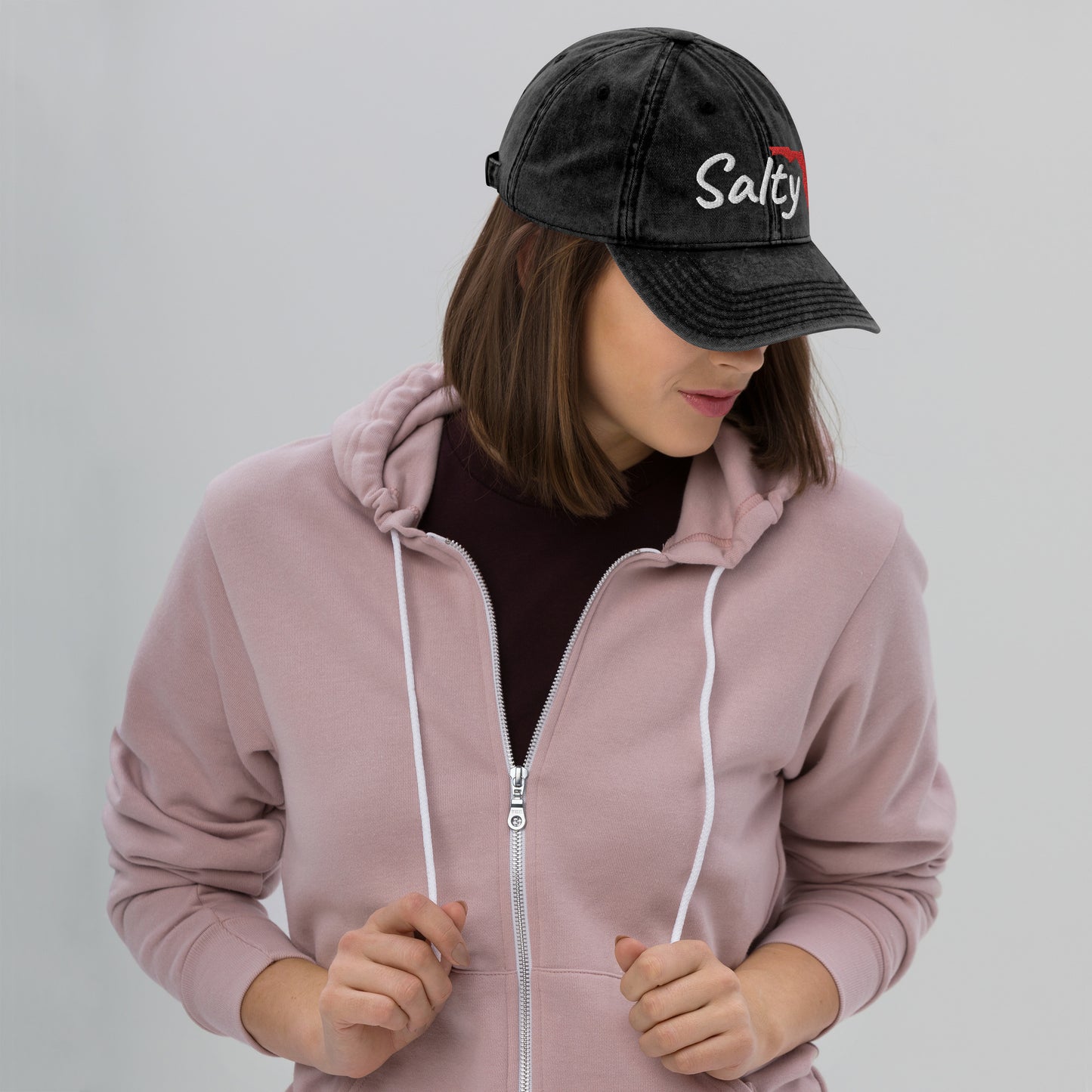 SALTY FLORIDA HAT - Salty FL Vintage Cotton Twill Cap