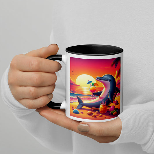 DOLPHIN Florida Mug - Florida Dolphin Mugs